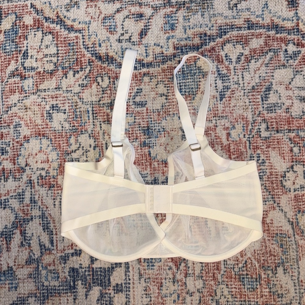 Cuup The Plunge Mesh Bra in Salt SZ 34H NWOT - Picture 3 of 4